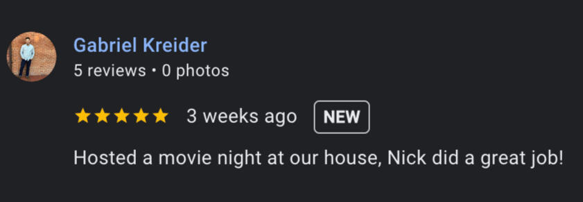 Gabe Kreider Review
