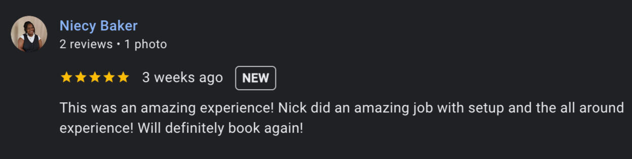 Niecy Baker Review