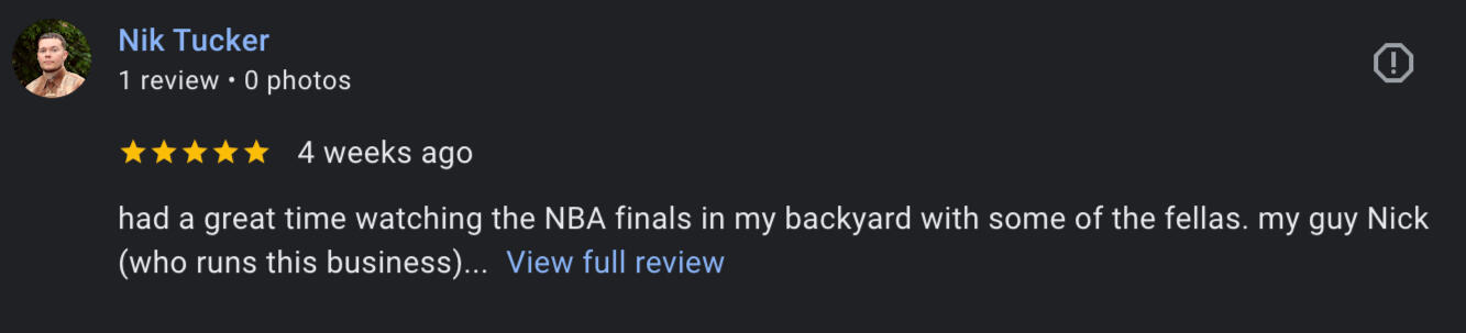 Nik Tucker Review